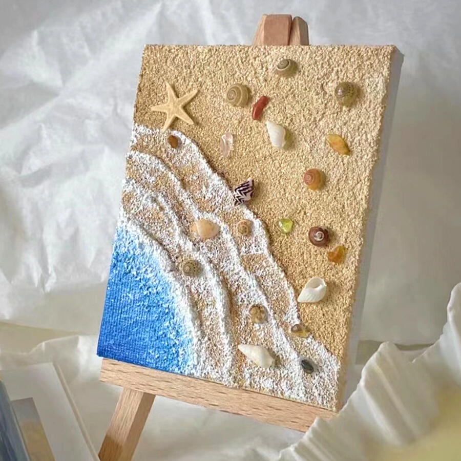 SAND TEXTURE PAINTING
